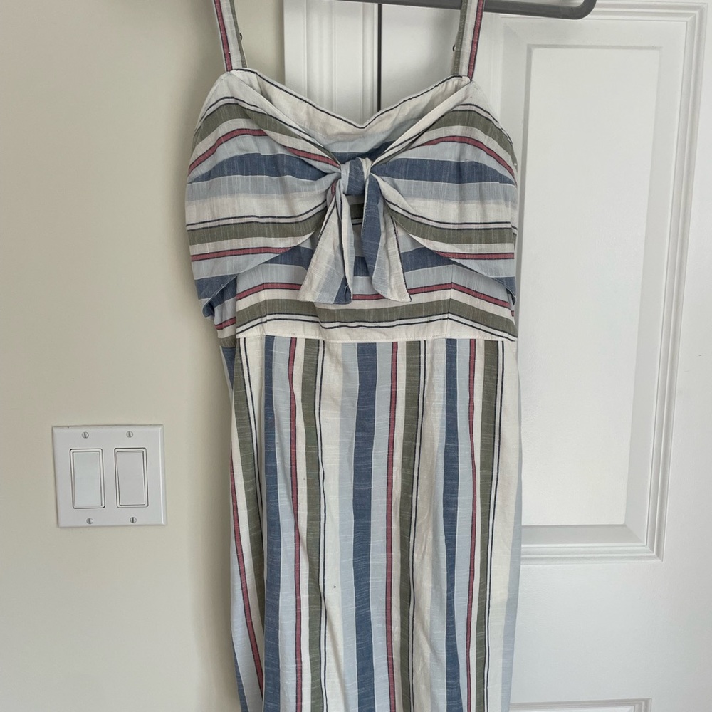 Abercrombie stripe sun dress